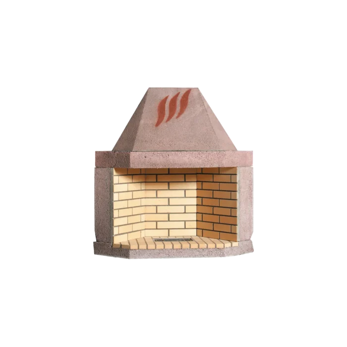 Classic Firebrick Polygon